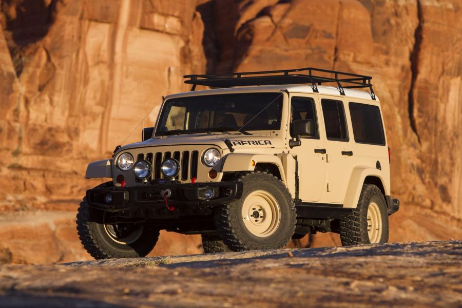  Jeep Wrangler Africa Concept 2015 года  (фото 10 из 16)